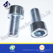 TORNILLO DE TAPON DE 1XEX CON GRADO 8.8 AZUL ZINC7